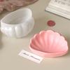 DIY Silicone Mold For Drip Wax Heart-Shaped Shell Storage Box, Candle Holder, And Decorative Plaster Cast