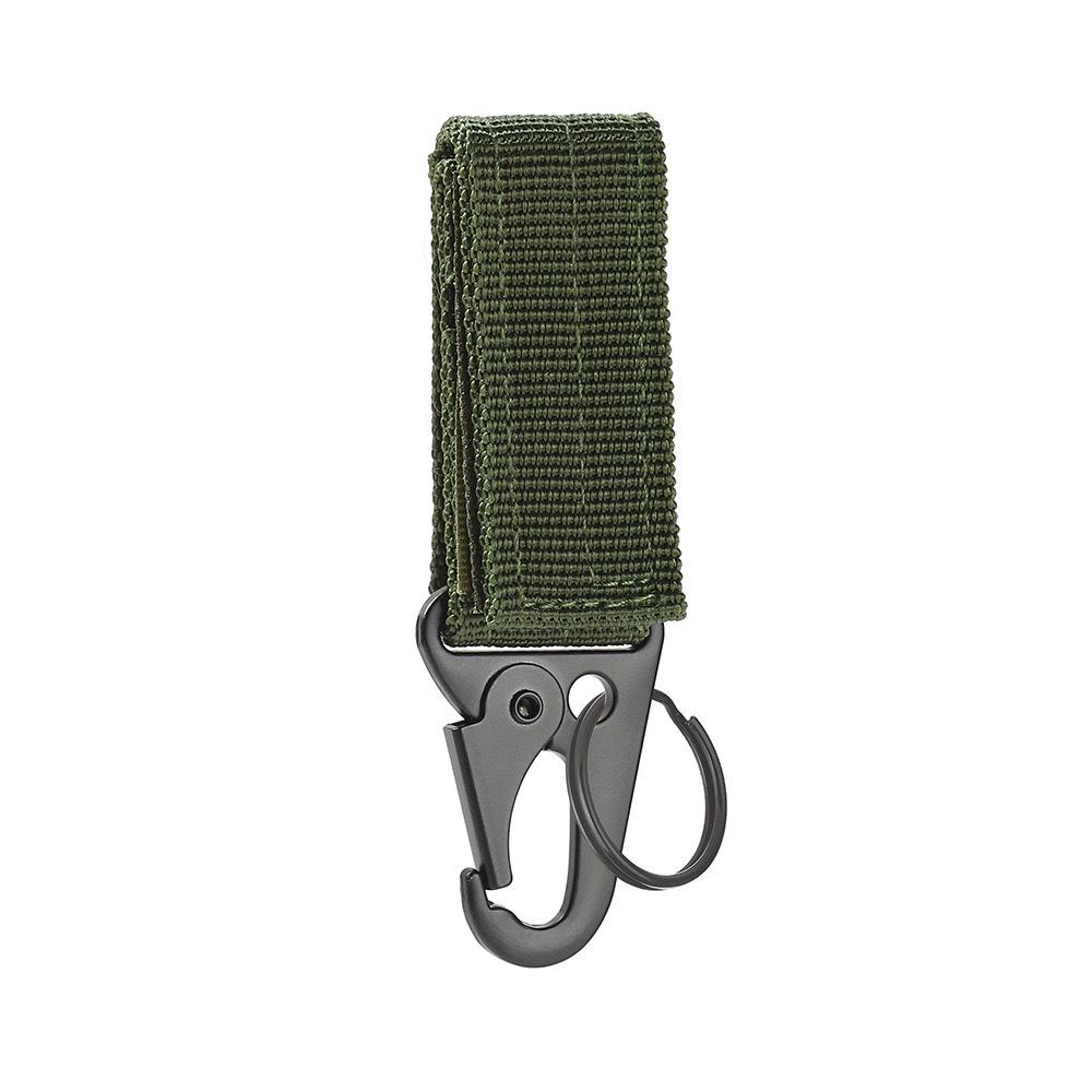 

Eagle Beak Buckle 2.5cm Nylon Webbing Climbing Hook Keychain армия зеленый