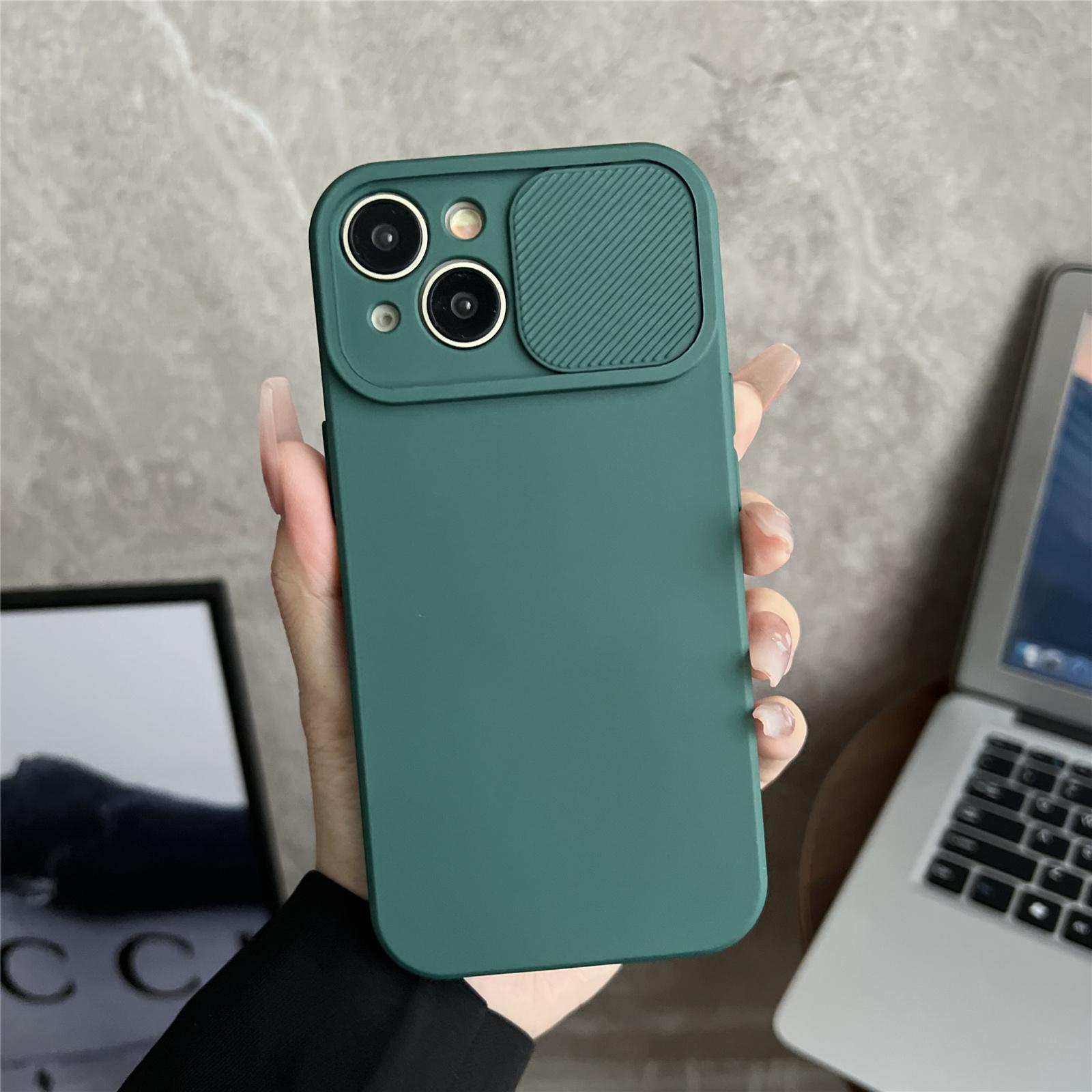 

Серія TMT для iPhone 15 Plus Чохол для мобільного телефону М яка підкладка ТПУ Ковзна кришка вікна камери H