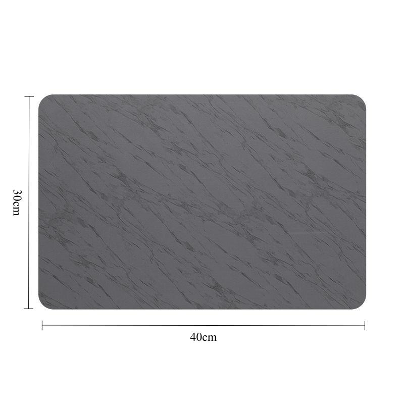 Super Absorbent Coffee Plate Large Kitchen Absorbent Coffee Dish Drying Mat Quick Drying Drainage Pad Anti-skid Tableware Mat