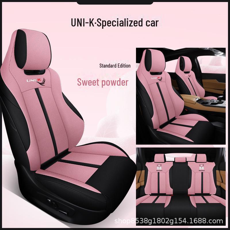 

Changan UNI-K 2021 Всесезонный комплект льняных чехлов для автомобильных сидений Custom-fit