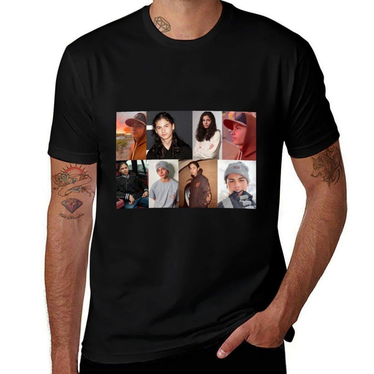 

Miguel Cazarez Mora Collage 2 T-Shirt Cotton T Shirts High Quality T Shirt for Man T-Shirt S чёрный