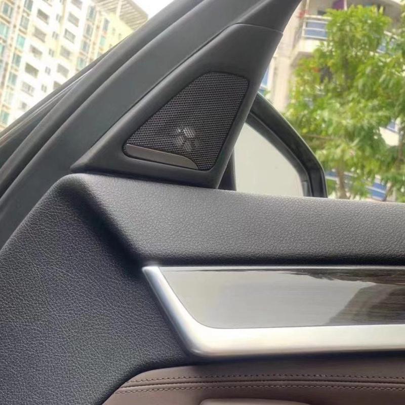 For BMW 5 Series F10 F11 Front Door Speaker Tweeter Cover For BMW Head Treble Horn Loudspeakers With Cable Speakers Accessories