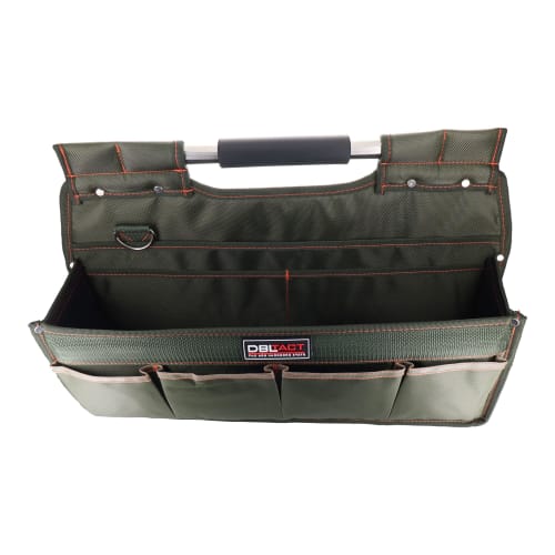Sankyo Corporation DBLTACT Compact Tool Carry Bag, Khaki, DT-CBT-500KH