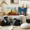 Sänger K-Khalid S-Sincere Music Kissenbezug Dekoration Zimmer Zuhause Sofa Wohnzimmer Büro Auto Nordische Schlichtheit