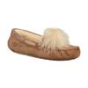 UGG Dakota Pom Pom Slip On Brown Women's 1019015-CHE