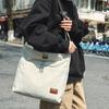 Crossbody bag men's ins trendy Japanese simple large capacity men's backpack couple shoulder bag women's casual student shoulderbag