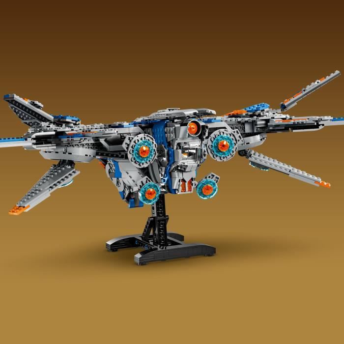 Lego® marvel 76286 les gardiens de la galaxie : le vaisseau milan, véhicule spatial