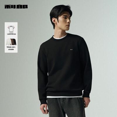 Lilang Lässiger Herren-Rundhals-Pullover