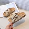 Children's Slippers  Summer New Comfortable Non Slip Outdoor Fashion Boys Slippers Buckle Indoor Girls Kids Large Size 26-36