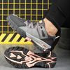 Adjustable Work Shoes Anti-Puncture Anti-Drop Safety Shoes Slip Resistant Boots Work Sneakers Steel Toe Breathable Women’s Shoes