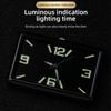 Orologio luminoso per auto Premium da 48 mm - Display digitale a doppio montaggio con luce notturna per cruscotto e bocchetta dell'aria
