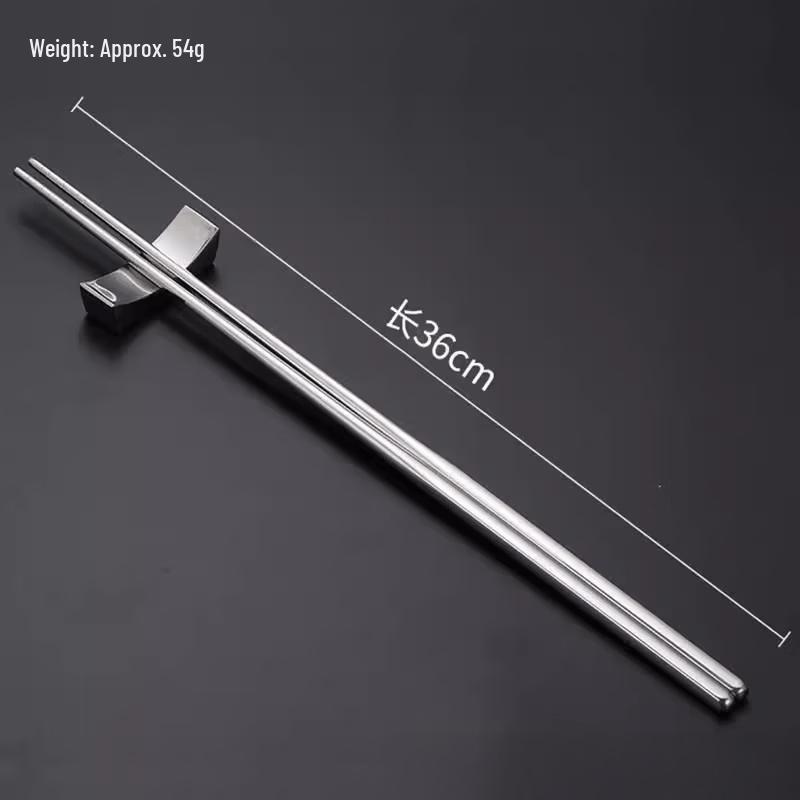 Diruien Extra Long Anti-Scalding Stainless Steel Chopsticks
