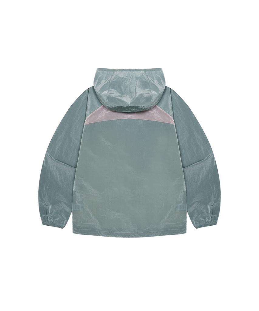 Ninez Curve Line Light Windbreaker (2 Colors)