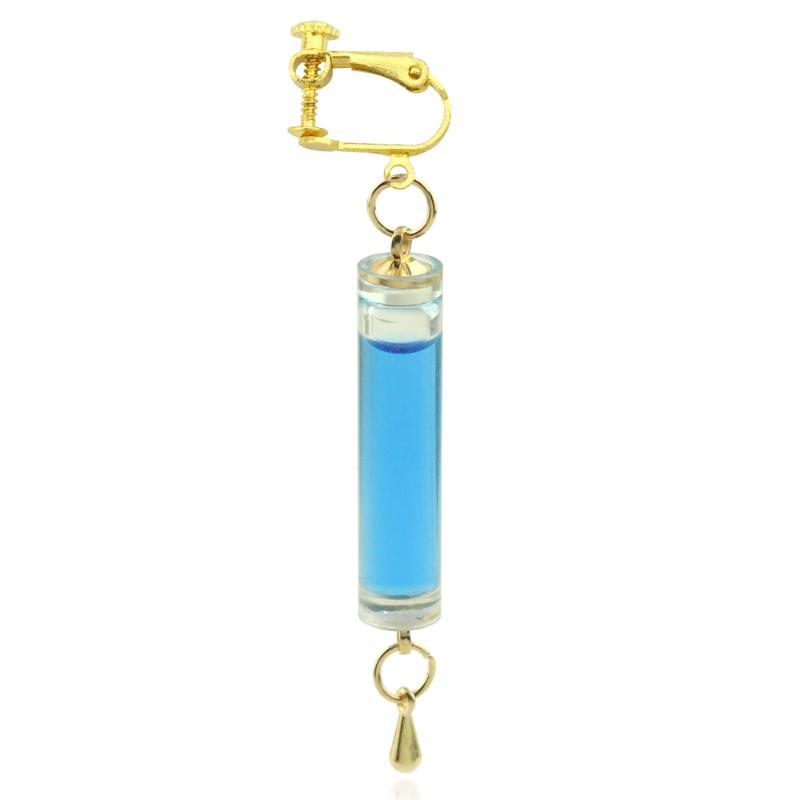 Game The Dottore Doctor Cosplay Earrings Ultra-Light Drop Design Costume Jewelry for Long Time Wear Cosplay Parties