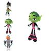 Adorable 10-inch Teen Titans Go Plush Toy Collection Featuring Robin Raven Cyborg