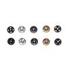 10/24pcs Mini Button Buckle DIY Doll Clothes 5mm Metal Buckle Invisible Snap for 1/6 Doll Clothing Sewing Accessories