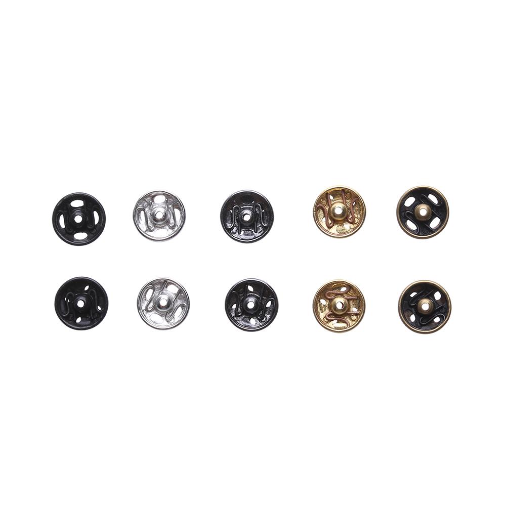 10/24pcs Mini Button Buckle DIY Doll Clothes 5mm Metal Buckle Invisible Snap for 1/6 Doll Clothing Sewing Accessories