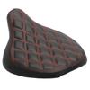 Motorcycle Accessories Black Red Front Driver Solo Seat Vintage Thicken Seat Cover Cushion For Triumph Bonneville Bobber 2017-up