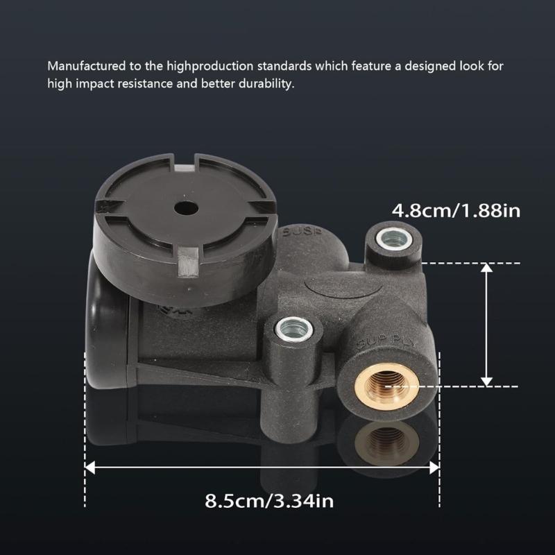 Heavy Duty Pneumatic Level Control Valves For H00600P Transport Vehicles 1/4" NPT Fitting F245563 3595979C91 3595979C92