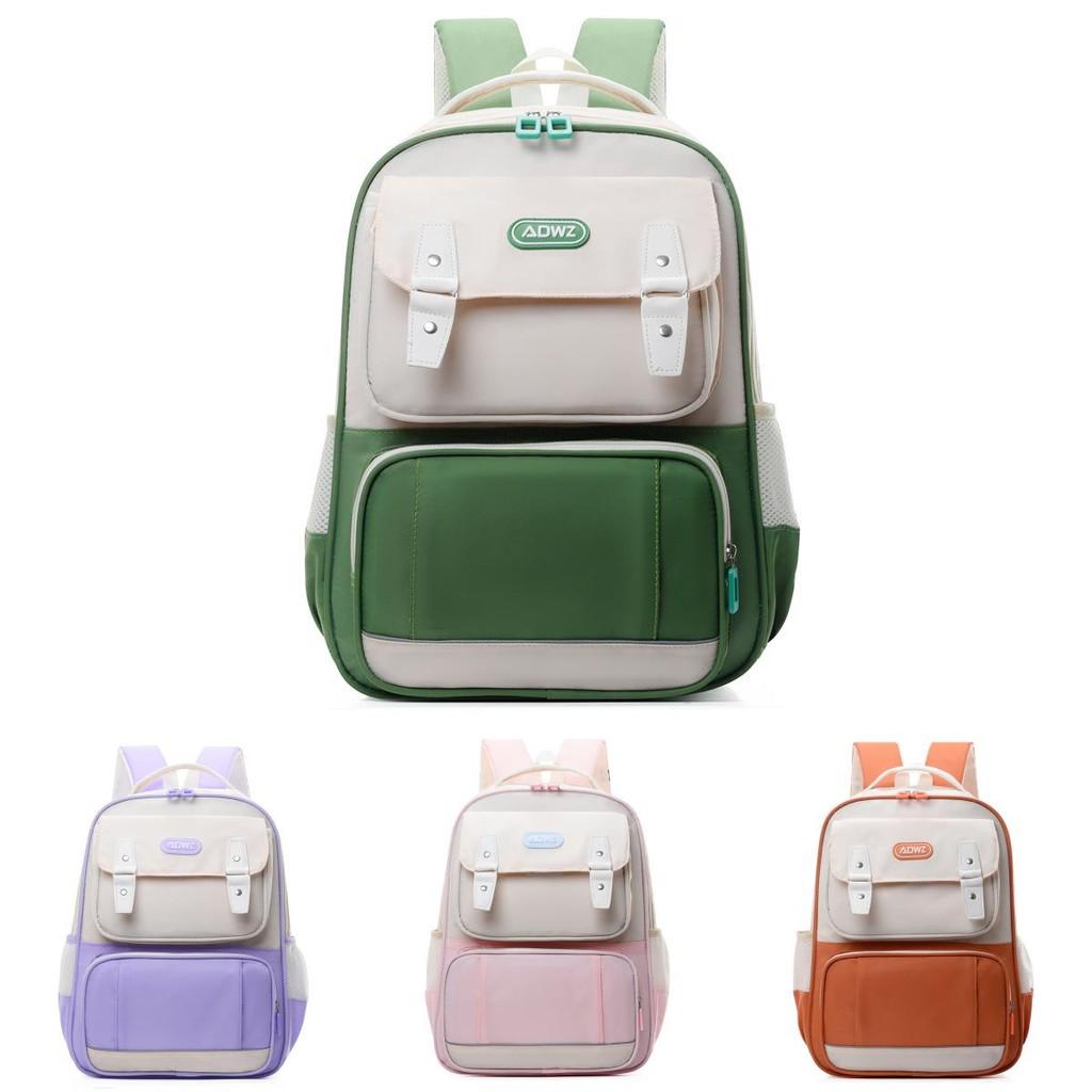 Comfortable And Colorful Nylon School Backpack For Boys And Girls With Ample Space Essentials For