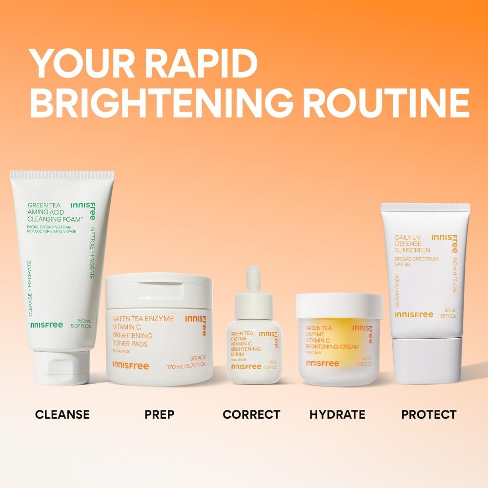 Innisfree Vitamin C Aufhellende Nachfüllbare Gel-Creme 1,69 Unzen 50 ml Für Dunkle Flecken