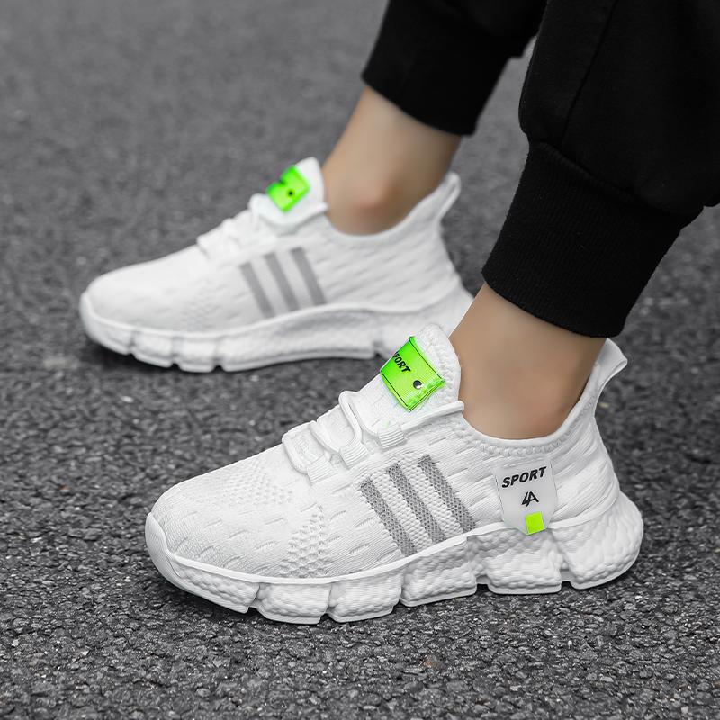 28-39 Dětské nadměrné velikosti Lehké Jednoduché Stylové Prodyšné Síťované Ležérní Sportovní Obuv Běžecká Obuv