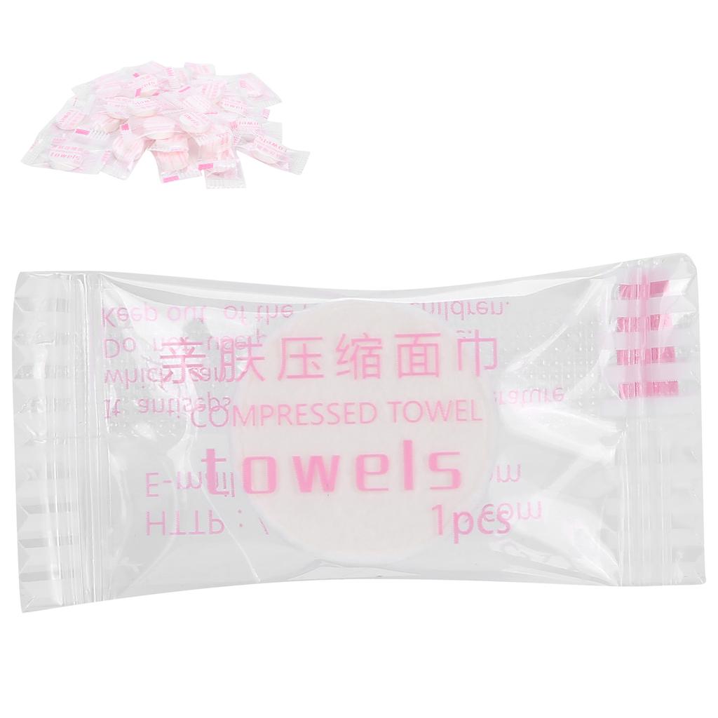 30pcs Compressed Face Towel Non Woven Fabric Disposable Portable Travel Cleansing Towel