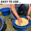 Sturdy Stainless Steel Groundbait Mixer Fishing Bait Groundbait Mixing Tool Carp Whisk Mixing Tackle Accessory