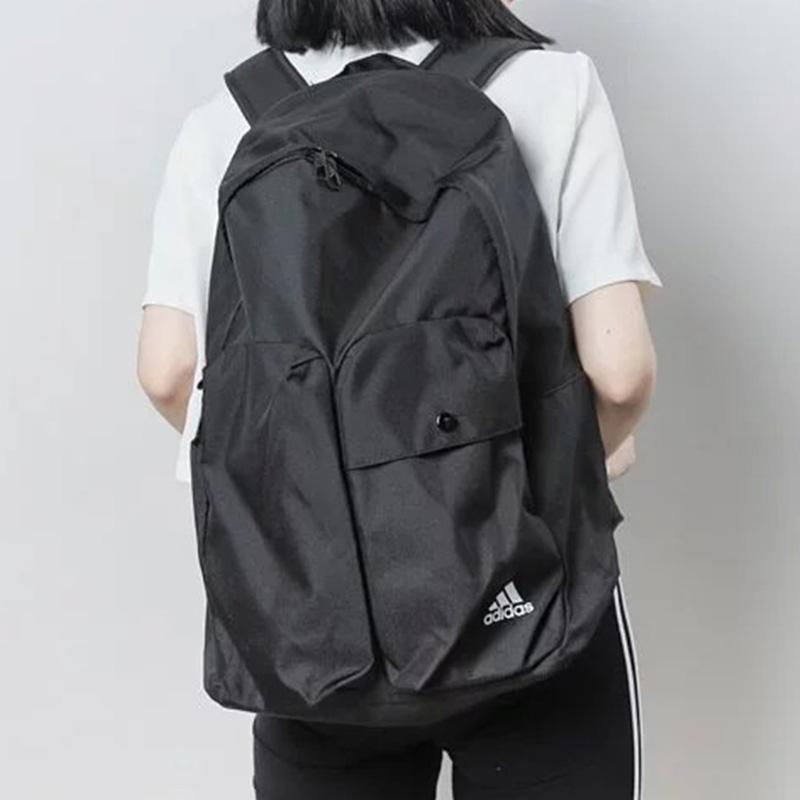 Adidas Polyester Backpack Regular Unisex Pure Black Adidas HP1452