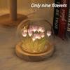 LED DIY Mini Tulip Craft Kit – Cute Decorations for Home, Birthday Gifts, Perfect for Girls, Family, Friends, Kids, and Christma