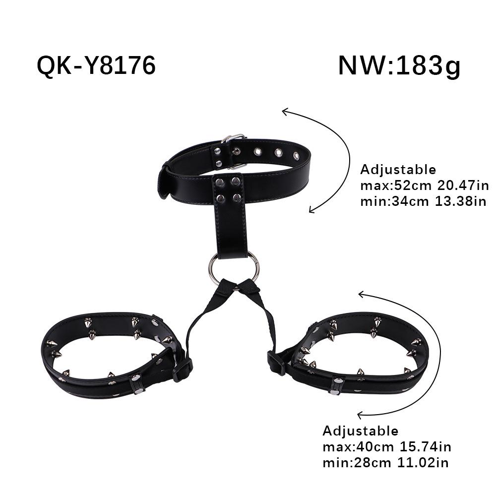 QKKQ Leder Brustgeschirr Korsett – Erotische Bondage-Bekleidung für SM Nippel Folter, Vorspiel und Dominanz.