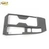 Black Steel Inner Gear Shift Panel Frame Cover Trim For Honda Accord 23-24 New