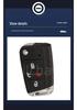 4-Button Folding Car Key Shell for Volkswagen Seat Ibiza Skoda Superb Golf