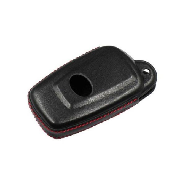 Fit Toyota Camry Avalon RAV 4 Button Smart Remote Key Fob Bag Leather Cover Case