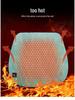 USB Graphene Heated Seat Cushion - Office & Car Use, 5V Quick Heating, Plush Warmth, Winter Embroidered Design