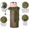 Water Cup Cover Storage Bag Kettle Pouch Foldable Molle Holder Water Bottle Pouch Mesh Bag Water Bottle Bag Water Bottle Sleeve