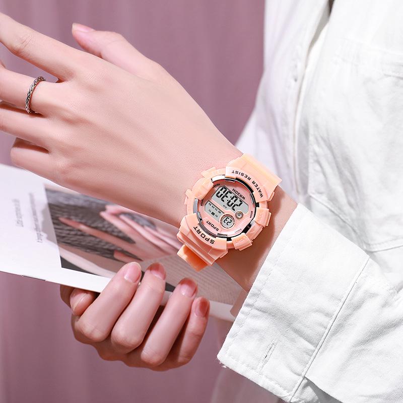 Multifunctional Trendy Student Waterproof Luminous Sport Watch