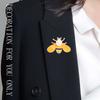 Pearl Bee Brooch Anti-light Diamond Insect Brooch Premium Niche Women's Pin with Accessories