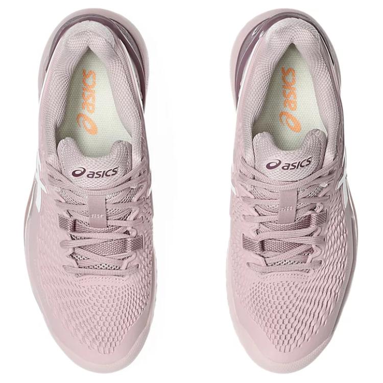 New Asics Gel Resolution 9 Sneakers 'Watershed Rose White' Women's 1042A208-701