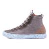 Converse Chuck Taylor All Star Crater Comfortable and Versatile High-Top Canvas Shoes Unisex Gray Orange