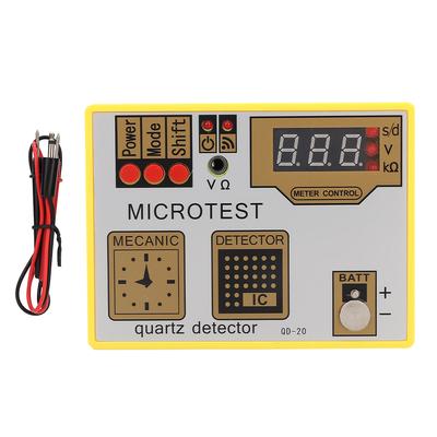 QD-20 Saat Pil Darbe Test Cihazı Quartz Mekanizma Test Cihazı Demagnetizasyon Makinesi Saat Tamir Aleti