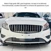 Front Bumper Lip Front Bumper Lip Replacement for W176 Standard Front Lip Front Bumper Lip Chin Splitter Spoiler, 3-Section Diffuser, Mercedes-Benz