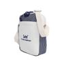 Lee Buddy Vertical Box Shoulder Cotton Bag, Canvas, 320-1400 (320-1400-30), White/Contrast