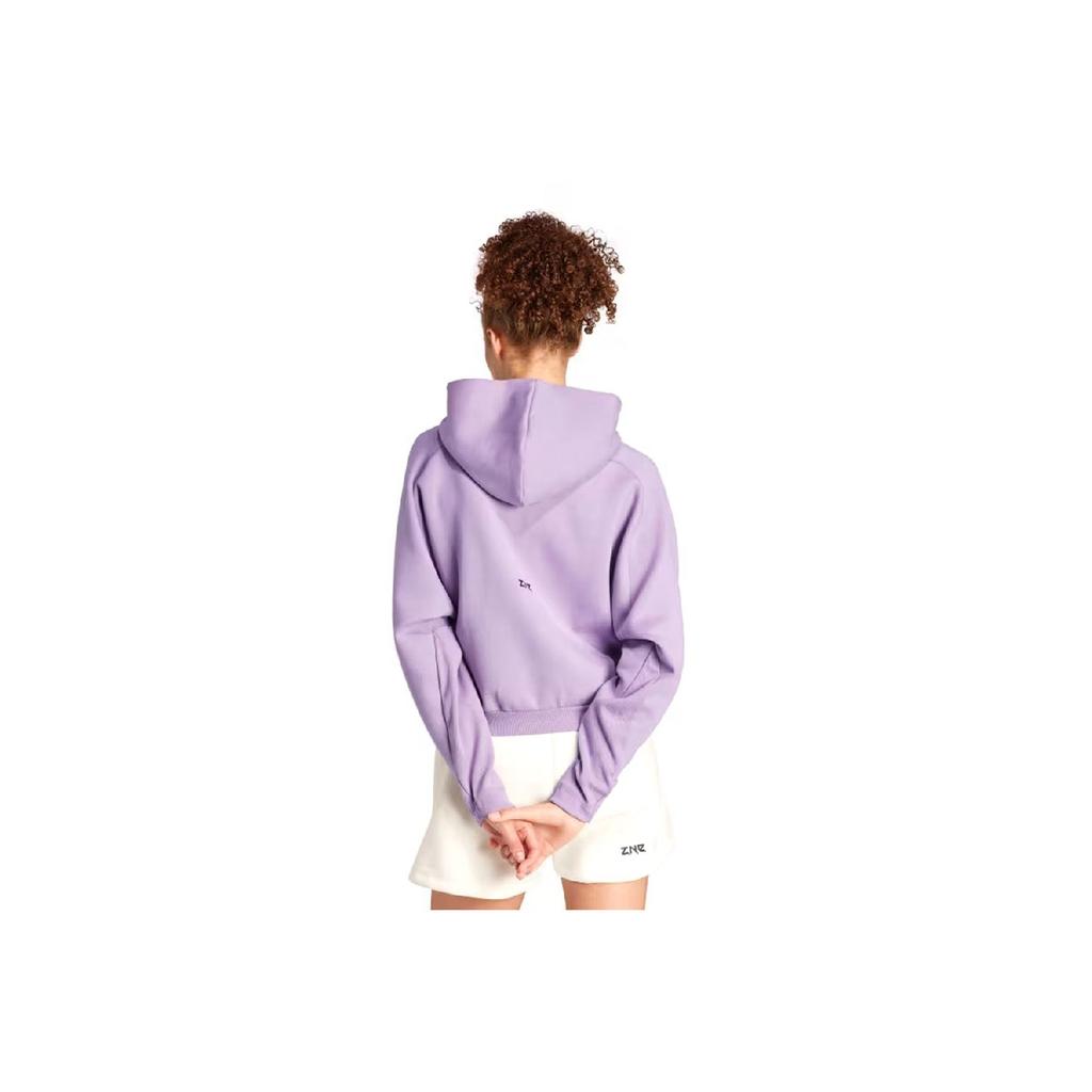 W Z.n.e. Fz Women's Purple Casual Style Tracksuit Top Is3934