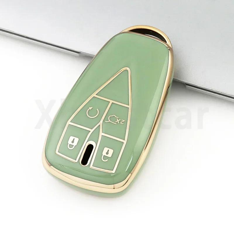3/4/5 Knoppen TPU Auto Sleutelhanger Hoes Automative Behuizing Afstandsbediening Houder Geschikt Voor Changan Cs55 Plus Cs75 Plus Unit Unik Cs35Plus Oshan X7 X5 Auto