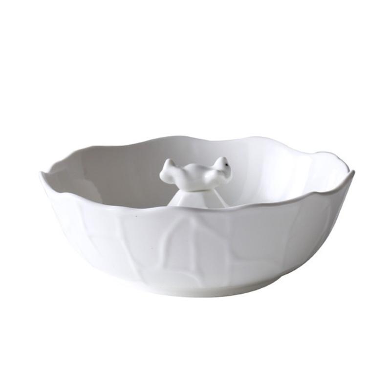 

Fruit Salad Dessert Polar Bear Animal Cocktail Sweet Dried Fruit Bowl Bowl Soups Home Snack Table Set Bowl With Pasta | Bowls