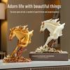Resin Horse Ornament: Creative Home Decor for Living Room or Entrance