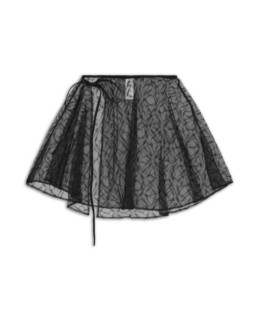 Puma X Musinsa Monogram Layering Skirt - Black / 638019-01