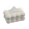 High Appearance Level Cotton Candy Tissue Box Household Living Room Tissue Storage Box High-end Dining Room Tissue Box